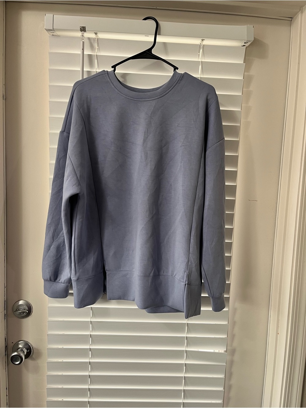 Zella Women's Crewneck Sweatshirt - Slate Blue